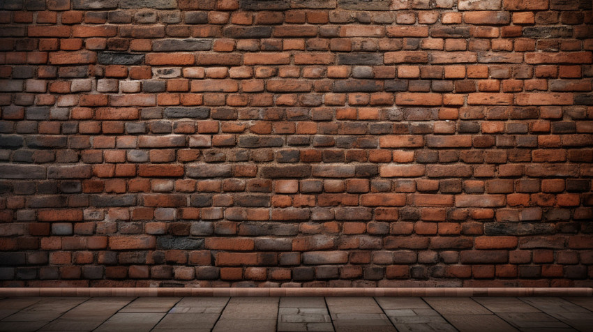 A wall with bricks that have been made by the company of the company