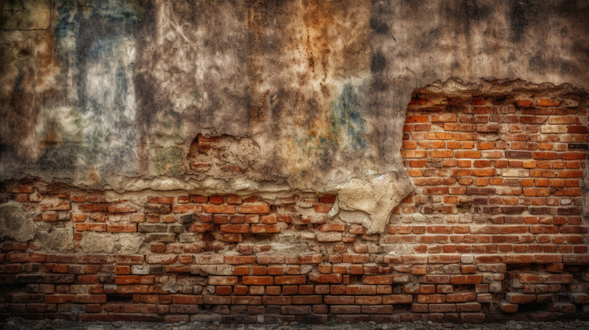Old Wall Background Pictures Brick wall Front view HD