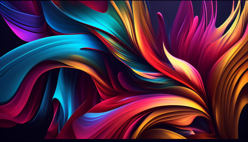 Colorful abstract background, HDR, 8K, High Resolution