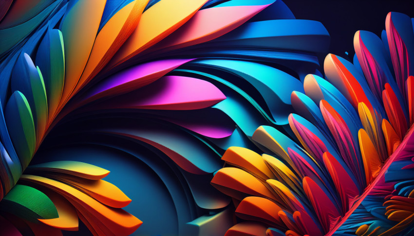 Colorful background, A colorful background with a circle and the word art on it