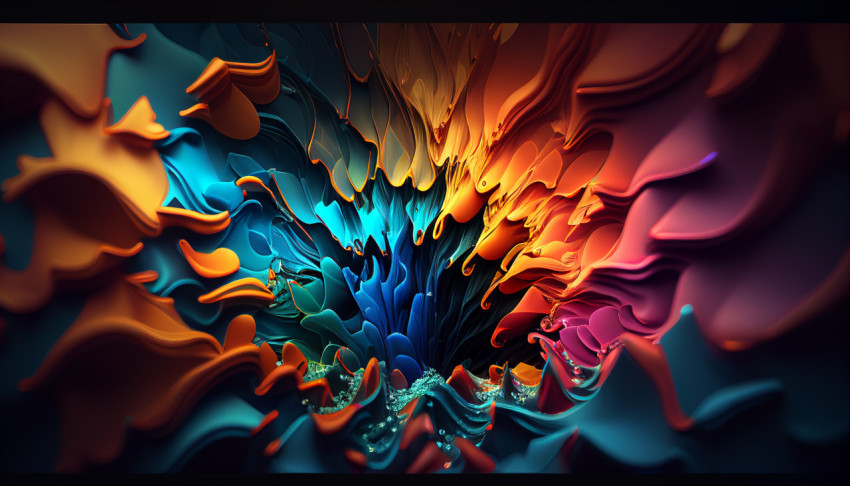 A colorful background with a colorful pattern