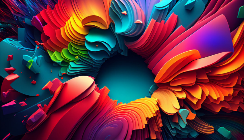 Colorful background, A colorful background with a spiral design