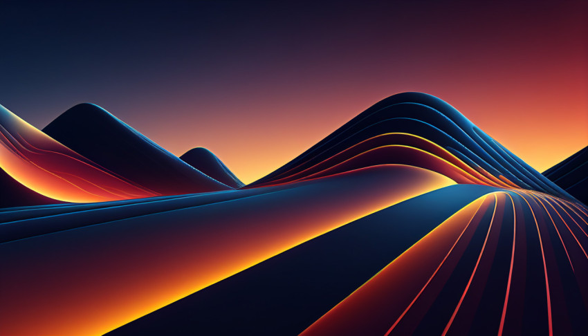 Minimalist Line background HDR 8K High Resolution