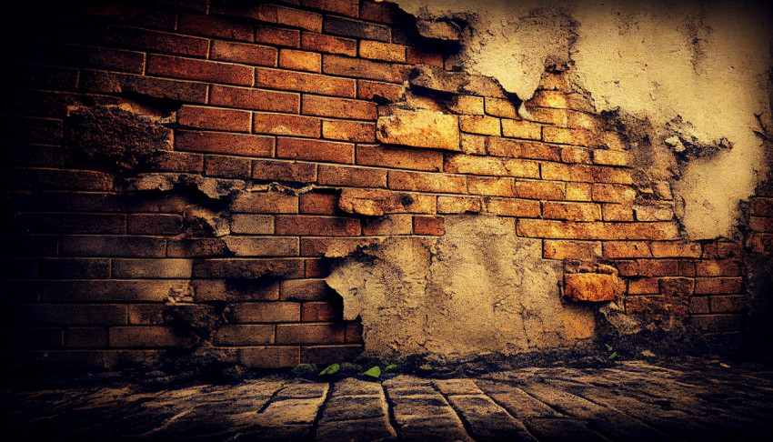Old Wall Background Pictures, Front view, HDR, 8K