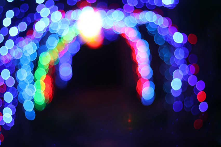 Blurred bokeh 657